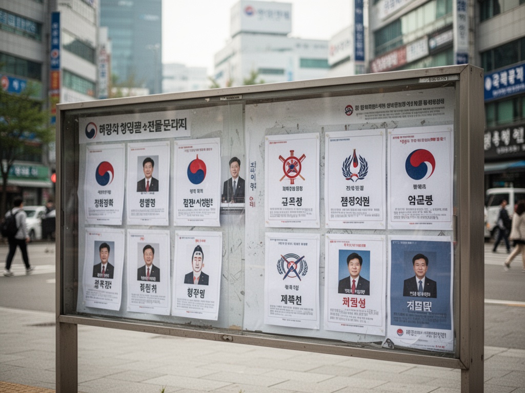 Morning after results posted on official boards, with new elected officials' names and symbols displayed in public squares across regions.