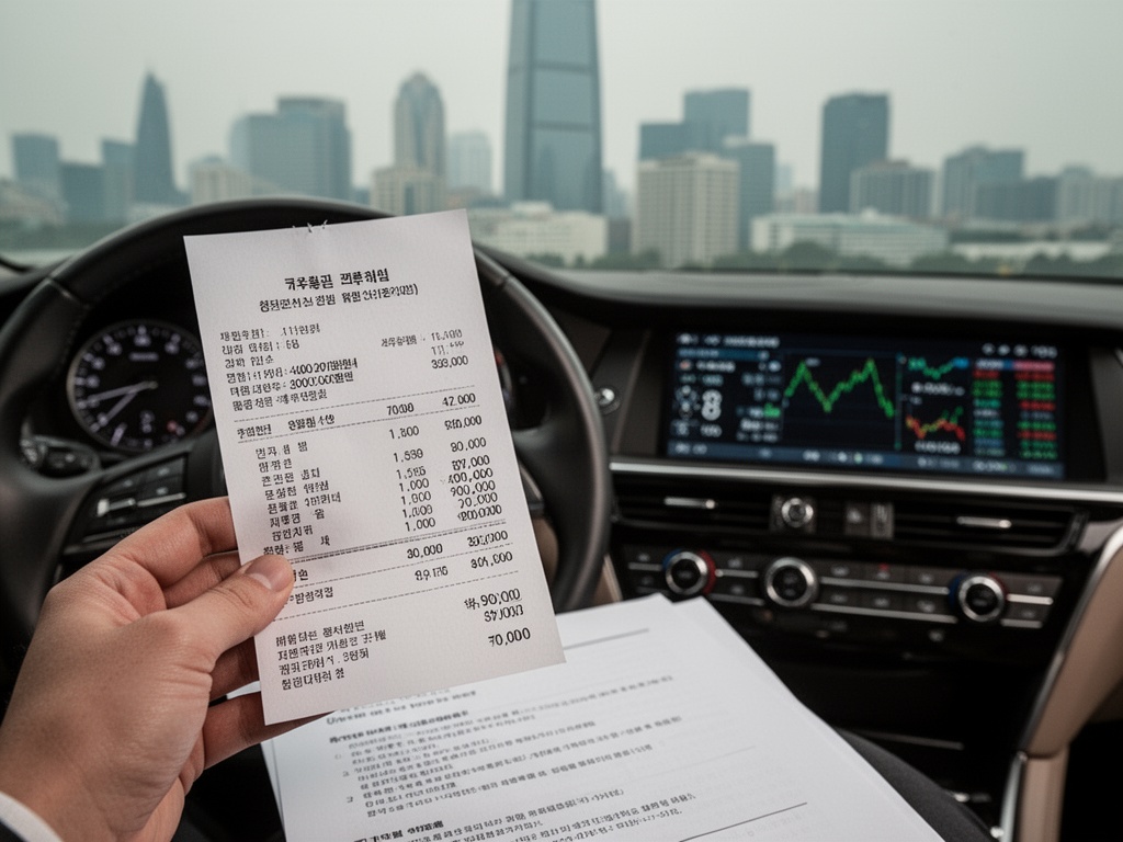 Patient payment receipt showing Korean out-of-pocket obesity treatment costs (300,000-400,000 won monthly) contrasted with subsidized diabetes medication pricing.